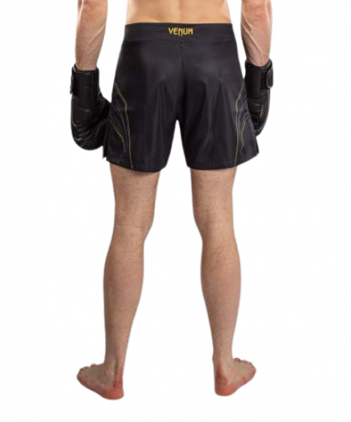 Venum Fight Shorts Streamline black/gold